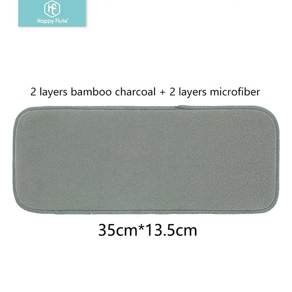 Pack 10 Abs. Bambú Charcoal HAPPY FLUTE 4 Capas