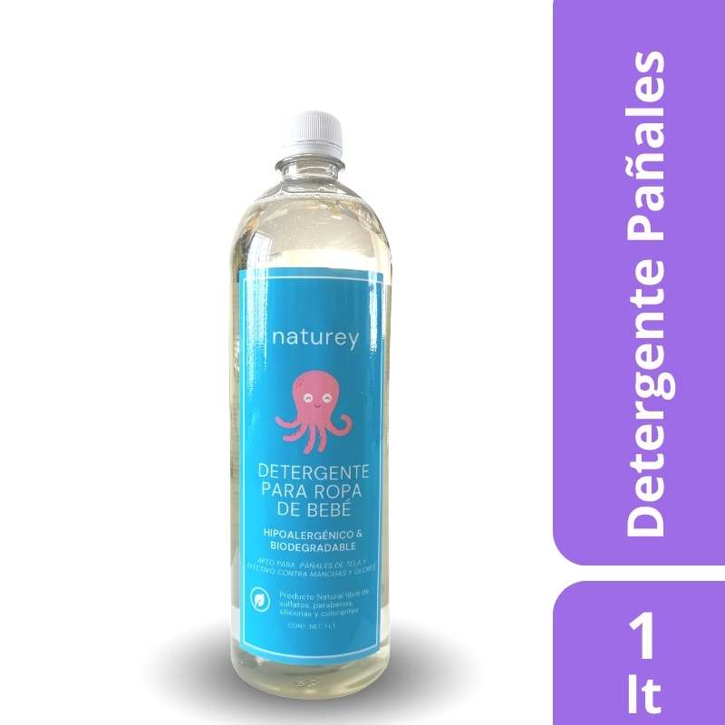 🧼 Detergente Hipoalergénico Para Pañales 1 Lt